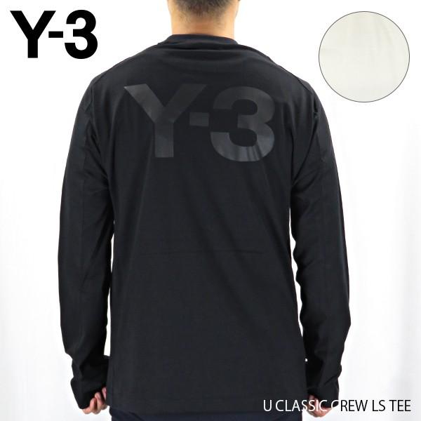 Y-3 ワイスリー U CLASSIC CREW LS TEE ロンT 長袖 ヨウジヤマモト