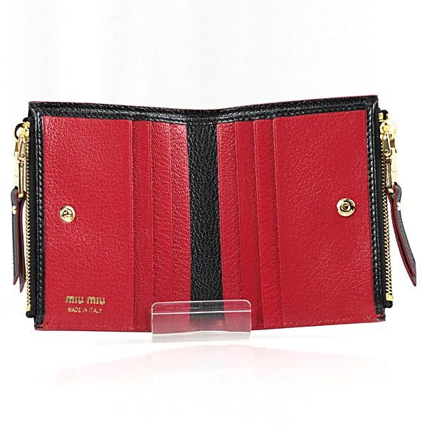 miu miu（ミュウミュウ） miumiu-ミュウミュウ- BIFOLD DOPPIA ZIP