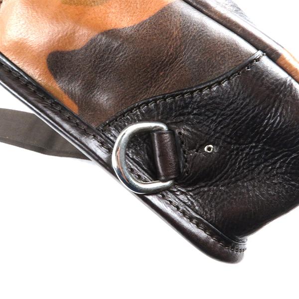 ダニエル&ボブ35周年モデル　ボディバッグピッポロディレザー中古　カモフラ ダニエル&ボブ35周年モデル ボディバッグピッポロディレザー中古 カモフラ