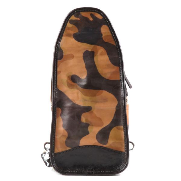 ダニエル&ボブ35周年モデル　ボディバッグピッポロディレザー中古　カモフラ Daniel&Bob ダニエル＆ボブ ボディバッグ PIPPO RODI MORO | alta sotto