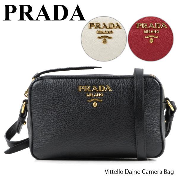 【極美品】プラダ ヴィッテロダイノ カメラバッグ ショルダーバッグ 6615 PRADA（プラダ） Vittello Daino Camera Bag カメラバッグ ショルダー