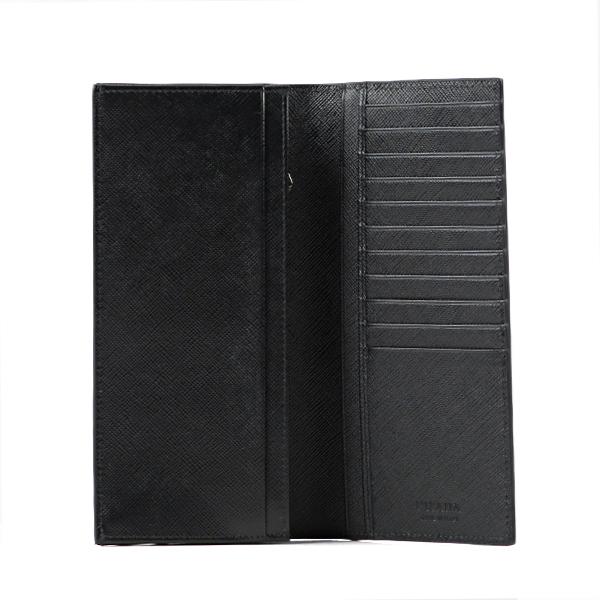 【訳有 美品】プラダ 長財布 フラップ メタルバー サフィアーノレザー ブラック 楽天市場】プラダ 長財布 財布 レディース サフィアーノ メタル