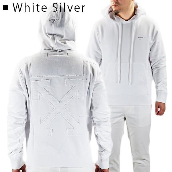 新品 OFF-WHITE オフホワイト クロスアローロゴ パーカー ベージュ OFF WHITE オフホワイト クロスアロー パーカー XL