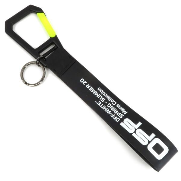 off white Off-White オフホワイト ラバー キーホルダー メンズ