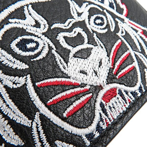 KENZO タイガー 刺繍 二つ折り財布 メンズ F965PM323L4999C : 110741