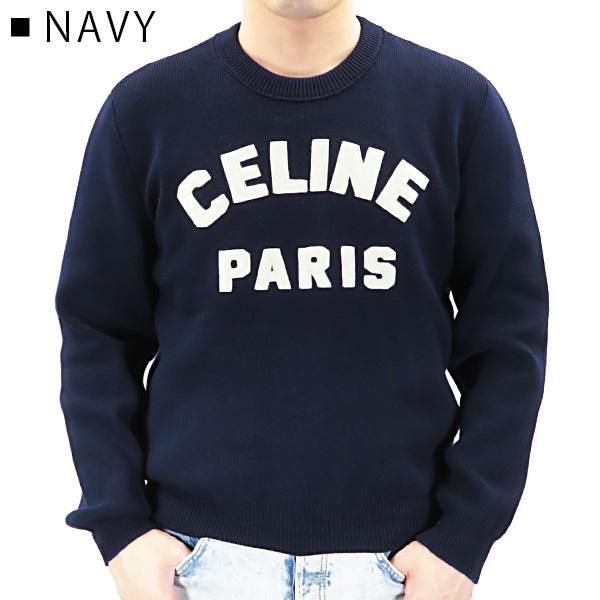 CELINE Celine セリーヌ クルーネック プルオーバー 2A10D816I/G 38NO