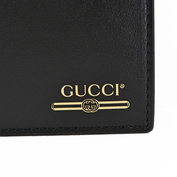 GUCCI グッチ ドキュメント ホルダー ロゴ パスポートケース メンズ