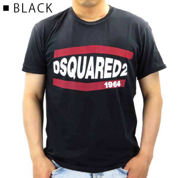 DSQUARED2（ディースクエアード） クルーネック 半袖 Tシャツ ロゴ