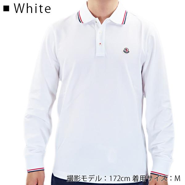 MONCLER モンクレール LONG SLEEVE POLO トリコロール MONCLER モンクレール LONG SLEEVE POLO トリコロール