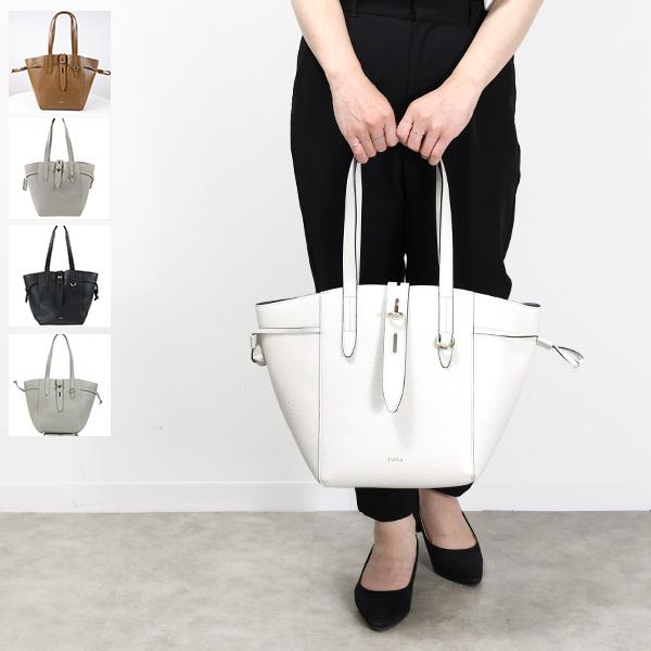 FURLA（フルラ） FURLA NET M TOTE ネット トートバッグ ロゴ レザー