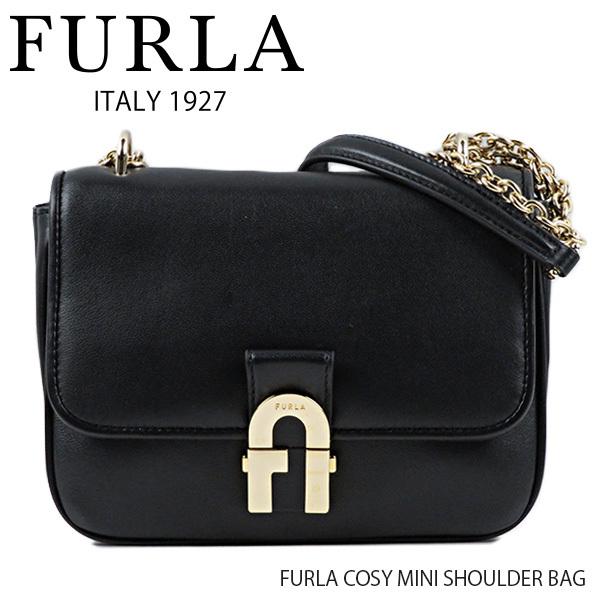 FURLA フルラ FURLA COSY MINI SHOULDER BAG コージー ミニ ショルダーバッグ ロゴ レザー レディース