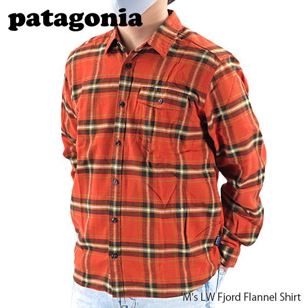 人気のファッションブランド！ Patagonia パタゴニア メンズ ライトウェイト フィヨルド フランネル シャツ チェック柄 長袖 メンズ 54020 LHEM 長袖
