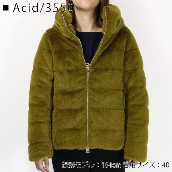 HERNO ヘルノ ECO FUR DOWNJACKET エコ ファー ダウンジャケット 長袖 レディース PI1166D 12354 9300｜lag-onlinestore｜08