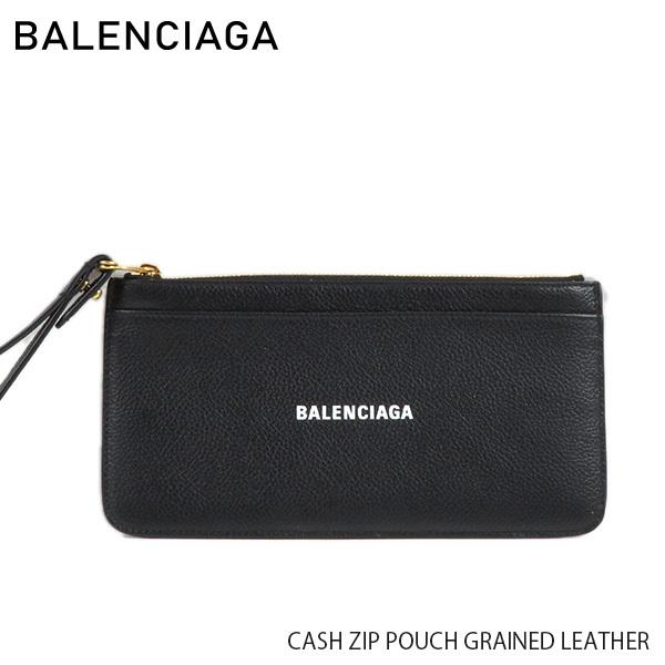 BALENCIAGA バレンシアガ キャッシュ ジップポーチ グレイン