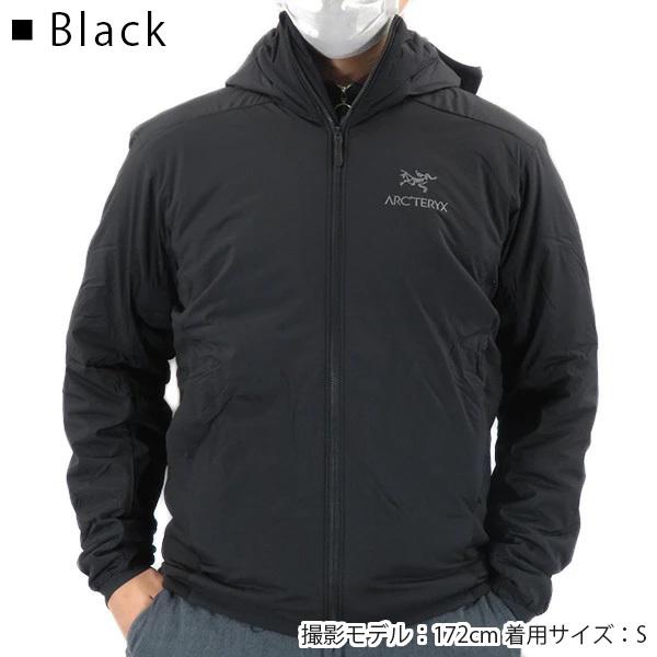 ARC'TERYX アークテリクス アトム フーディ ミッドレイヤー 24108 Black｜lag-onlinestore｜02