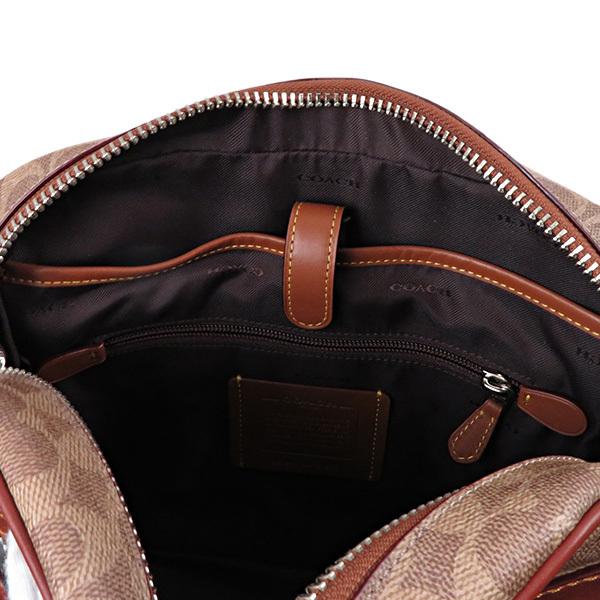 COACH コーチ Signature Canvas Shoulder Bag シグネチャー