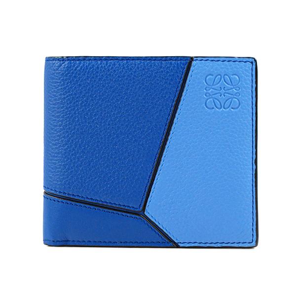 LOEWE ロエベ PUZZLE BIFOLD WALLET パズル バイフォールド ウォレット 二つ折り財布 メンズ レディース ユニセックス 12412302 5586 Azul Pacifico｜lag-onlinestore｜02