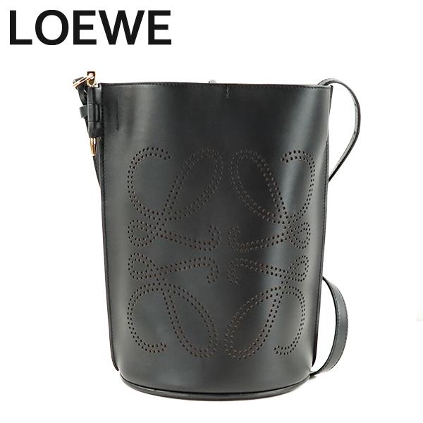 ロエベ LOEWE ショルダーバッグ ゲート バケット アナグラム ほぼ新品 LOEWE（ロエベ） GATE ANAGRAM BUCKET ゲート アナグラム バケット