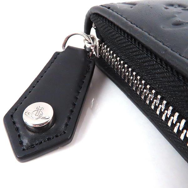 【良品】ヴィヴィアンウエストウッド　コンパクト財布　ラウンドファスナー　オーブ Vivienne Westwood（ヴィヴィアンウエストウッド） ヴィヴィアン