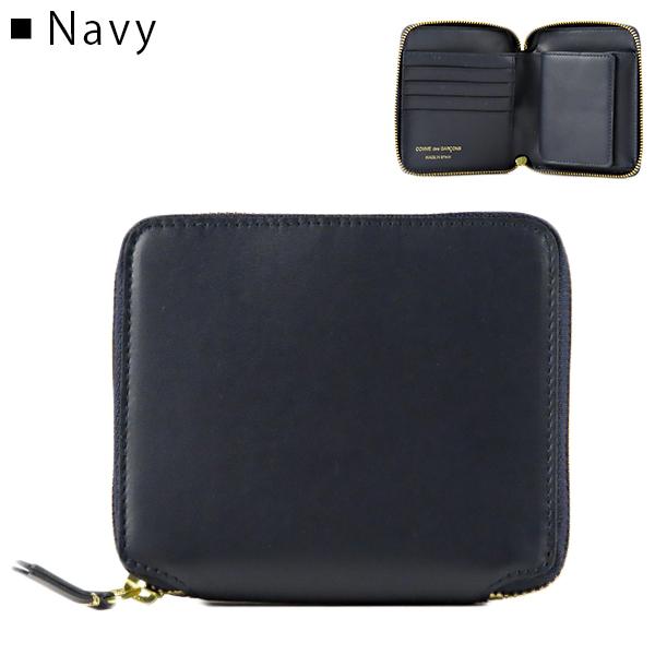 COMME des GARCONS コムデギャルソン レザー 二つ折り財布 ミディアム