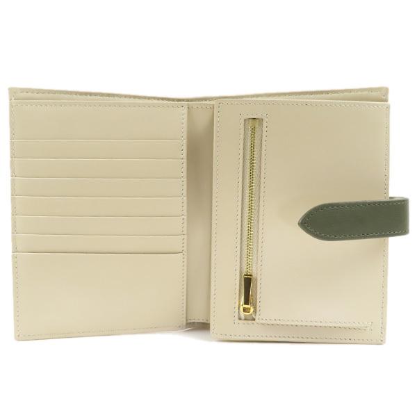 CELINE Medium Strap Wallet  二つ折り財布 ベージュ CELINE セリーヌ ミディアム ストラップウォレット 二つ折り 財布 バイ