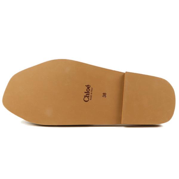 Chloe クロエ WOODY LOGO Flat mules ウッディ ロゴ サンダル フラット  
