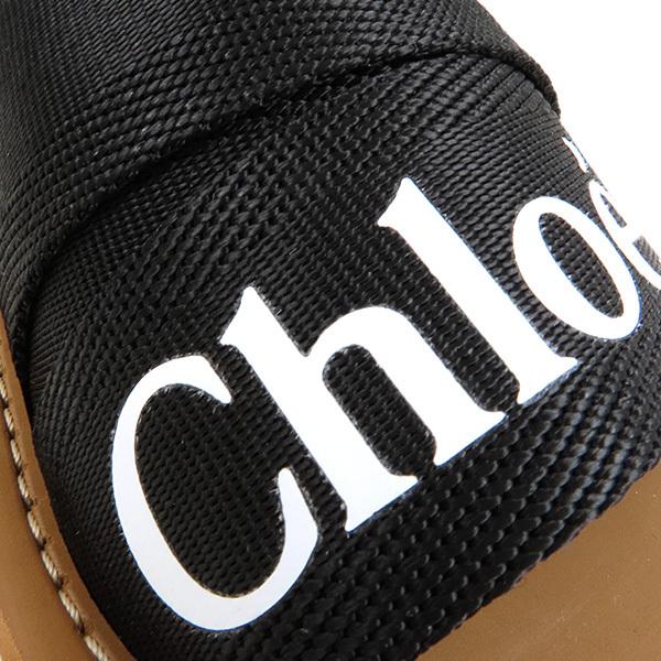 Chloe（クロエ） WOODY LOGO Flat mules ウッディ ロゴ サンダル