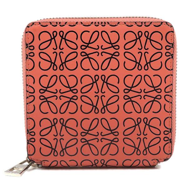 LOEWE（ロエベ） 10755GM88 スクエア ジップ ウォレット 二つ折り財布