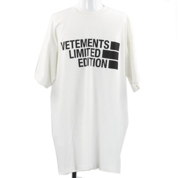 VETEMENTS ヴェトモン Big Logo Limited Edition T Shirt ビッグロゴ リミテッド エディション カットソー Tシャツ 半袖 メンズ UE51TR810W｜lag-onlinestore｜02