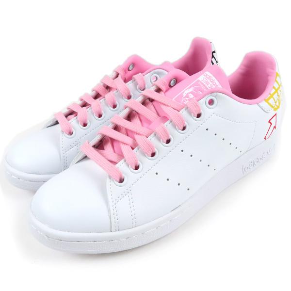未使用 アディダス オリジナルス スタンスミス ホワイト グリッター ピンク adidas Originals Adidas アディダス STAN SMITH W スタンスミス