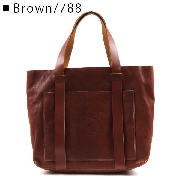 IL BISONTE（イルビゾンテ） TOTE BAG トートバッグ A4収納 ロゴ