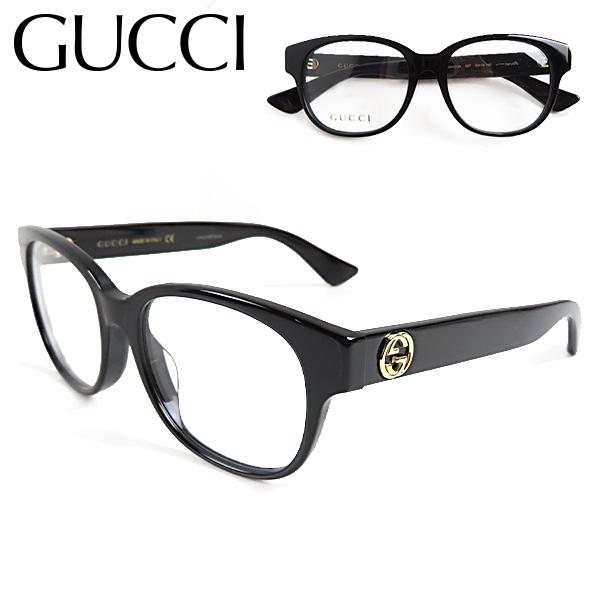 Gucci グッチ Sunglass ウェリントン メガネ 眼鏡　レディース GG0040OA 007｜lag-onlinestore