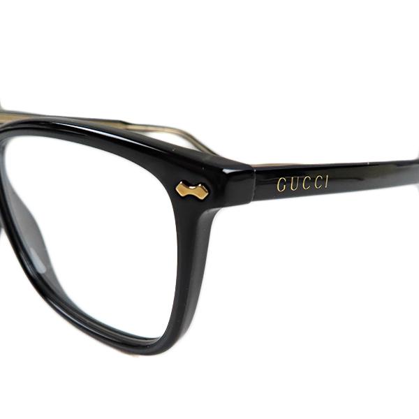Gucci グッチ Glasses スクエア メガネ 眼鏡 メンズ  レディース ユニセックス GG0188O 001｜lag-onlinestore｜05