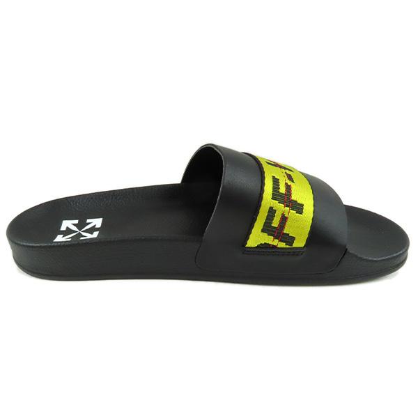 OFF-WHITE インダストリアル ベルト サンダル　サイズ43 off white（オフホワイト） Off-White INDUSTRIAL BELT SLIDER BLACK