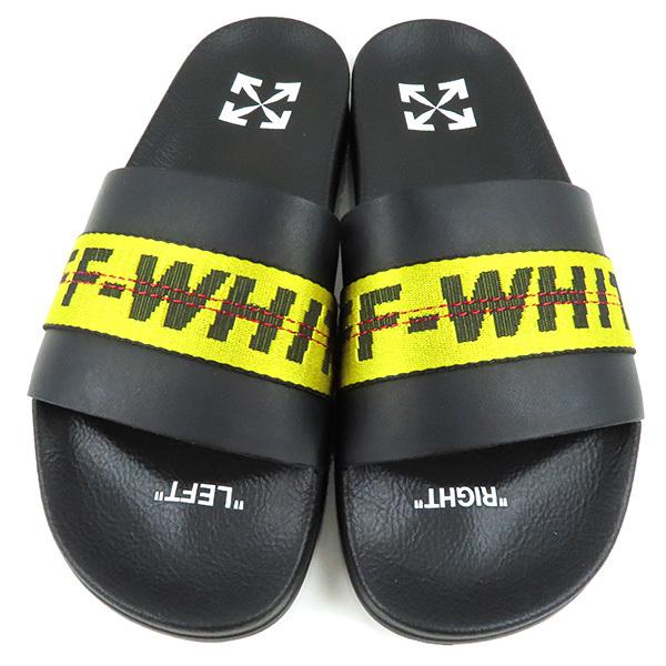 off white（オフホワイト） Off-White INDUSTRIAL BELT SLIDER BLACK