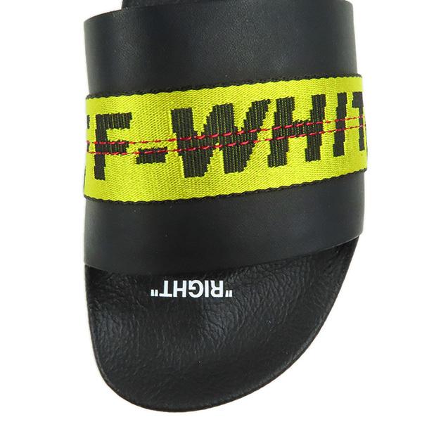 off white（オフホワイト） Off-White INDUSTRIAL BELT SLIDER BLACK