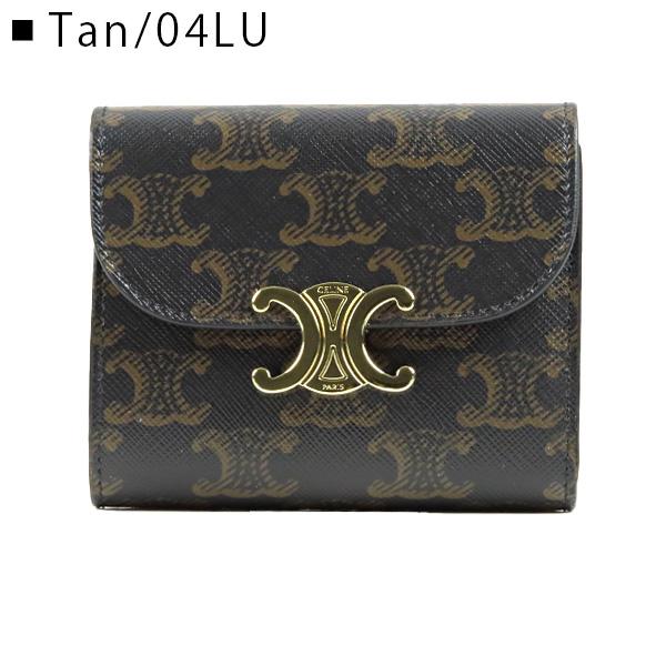 CELINE（セリーヌ） TRIOMPHE CANVAS SMALL FLAP WALLET 10D782CQH