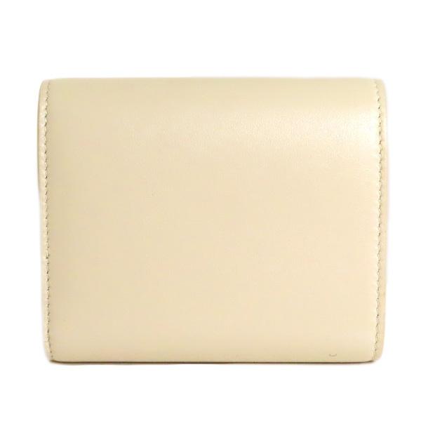 CELINE（セリーヌ） TRIOMPHE LEATHER SMALL FLAP WALLET 10D783BZG