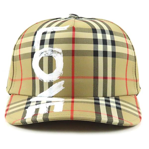 BURBERRY（バーバリー） EMBROIDERED FABRIC BASEBALL CAP 8037789