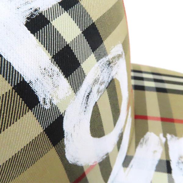 BURBERRY（バーバリー） EMBROIDERED FABRIC BASEBALL CAP 8037789