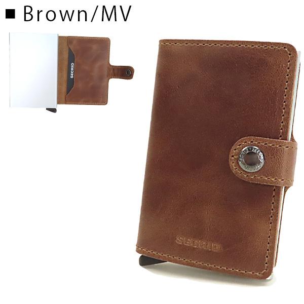 レトロ調　木製カート SECRID セクリッド Mini Wallet VINTAGE スリム ウォレット
