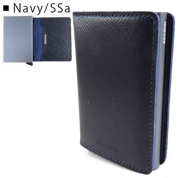 美品　SECRID セクリッド　ミニマル財布　別売ケース付き　ネイビー SECRID セクリッド Mini Wallet MATTE ミニ ウォレット マット