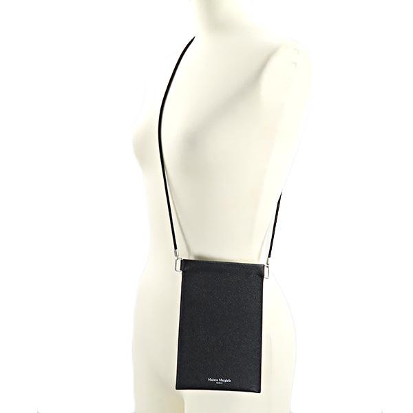 MAISON MARGIELA グレインレザーネックポーチ MAISON MARGIELA グレインレザーネックポーチ (Maison Margiela