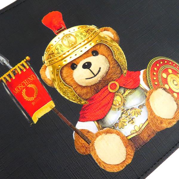 MOSCHINO クラッチバッグ クマデザイン 楽天市場】モスキーノ クラッチバッグ クマ ロゴプリント レザー