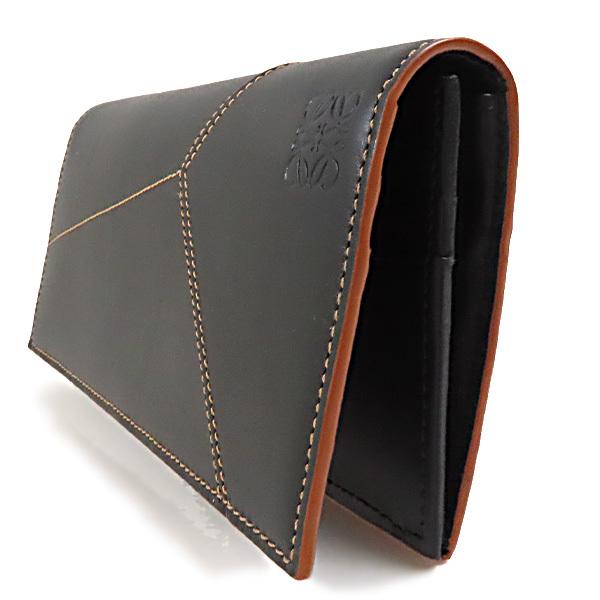 未使用級✨ロエベ　PUZZLE パズル　長財布　アナグラム　ロングウォレット　黒 Puzzle（LOEWE） LOEWE ロエベ Puzzle Long Wallet C510978X01 1100