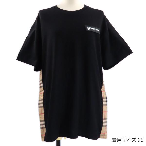 BURBERRY バーバリー Vintage Check Panel T-Shirt 8024545
