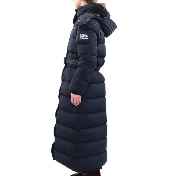 BURBERRY ベルテッドパファージャケット ブラック BURBERRY (バーバリー) ベルテッドダウン パファージャケット