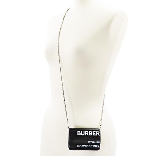 Burberry Horseferry ホースフェリープリント　カードケース BURBERRY バーバリー カードケース レディース ブラック 8039547