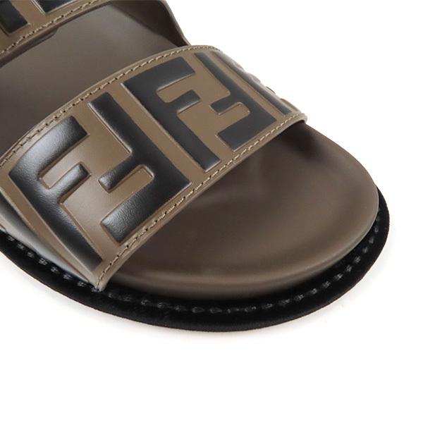 FENDI フェンディ FF Logo Slider Slippers 8X6749 A5JX F1425 FENDI フェンディ FF Logo Slider Slippers 8X6749 A5JX F1425