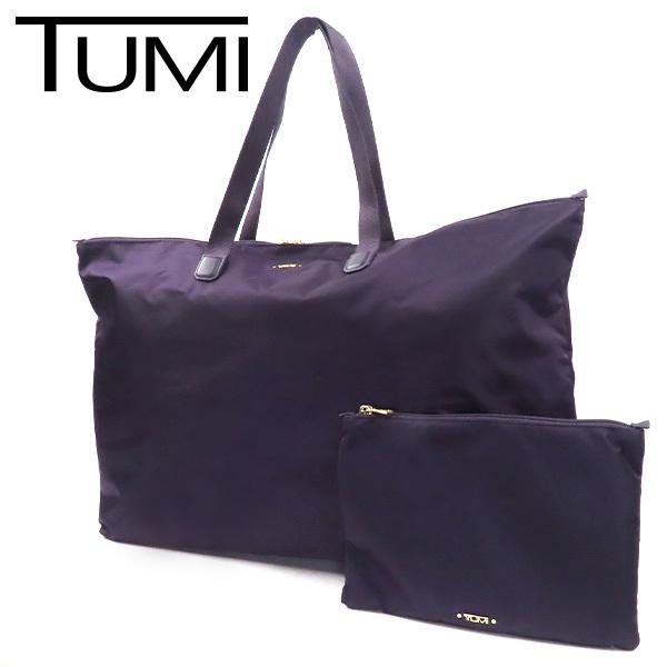 TUMI トゥミ Tote Bag 196384BBY トートバック 折りたたみトートバック ナイロン 軽量バック キャリーハンドル付きトート